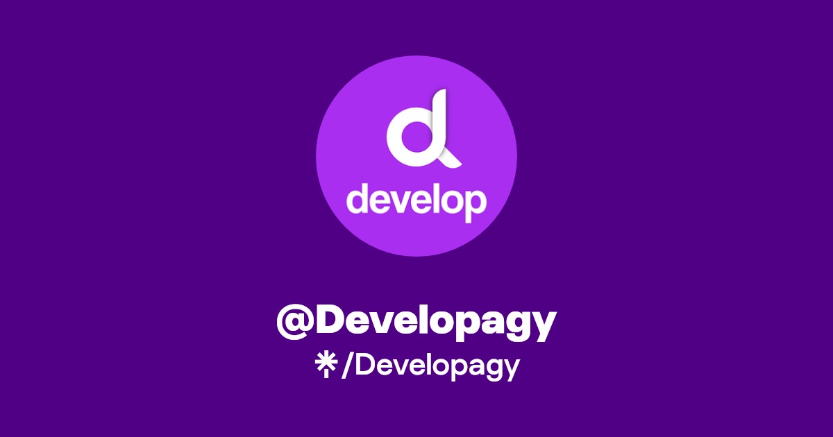 @Developagy | Linktree