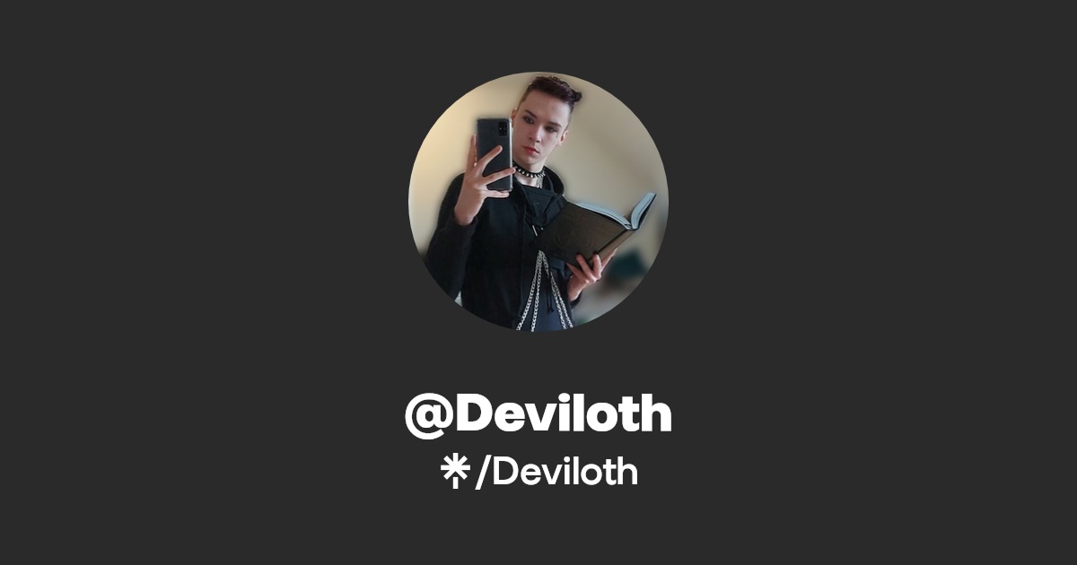 Deviloth - Find @Deviloth Onlyfans - Linktree