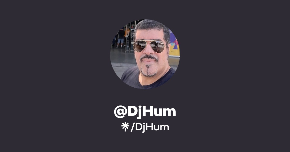 DjHum - Listen on YouTube, Spotify - Linktree