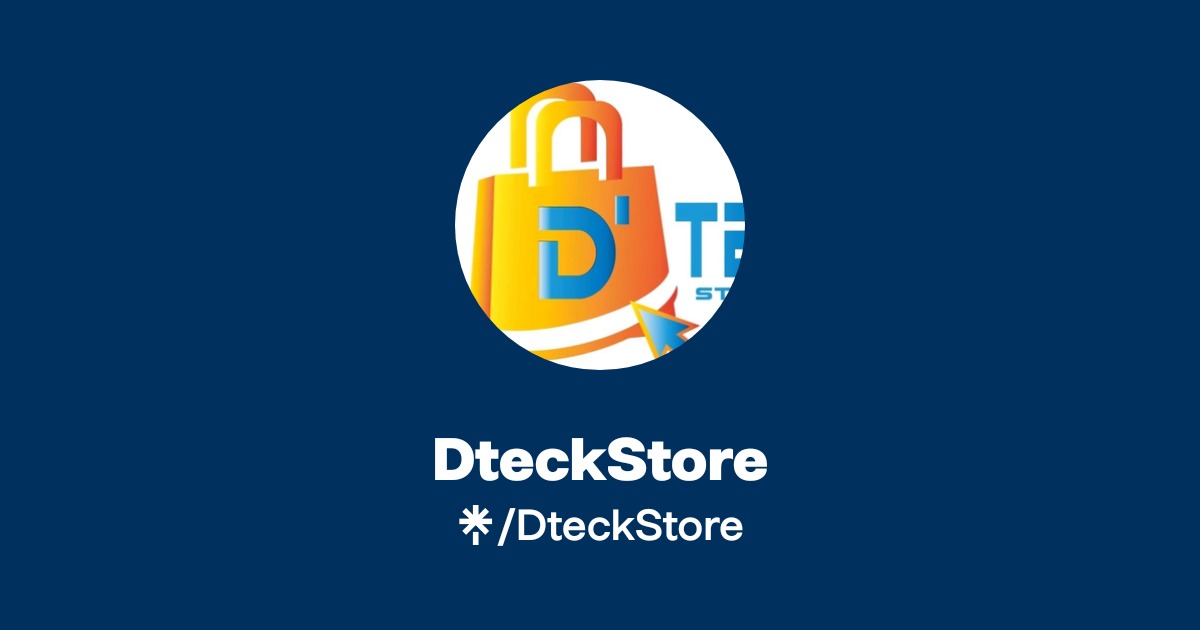 DteckStore | Instagram, Facebook, TikTok | Linktree