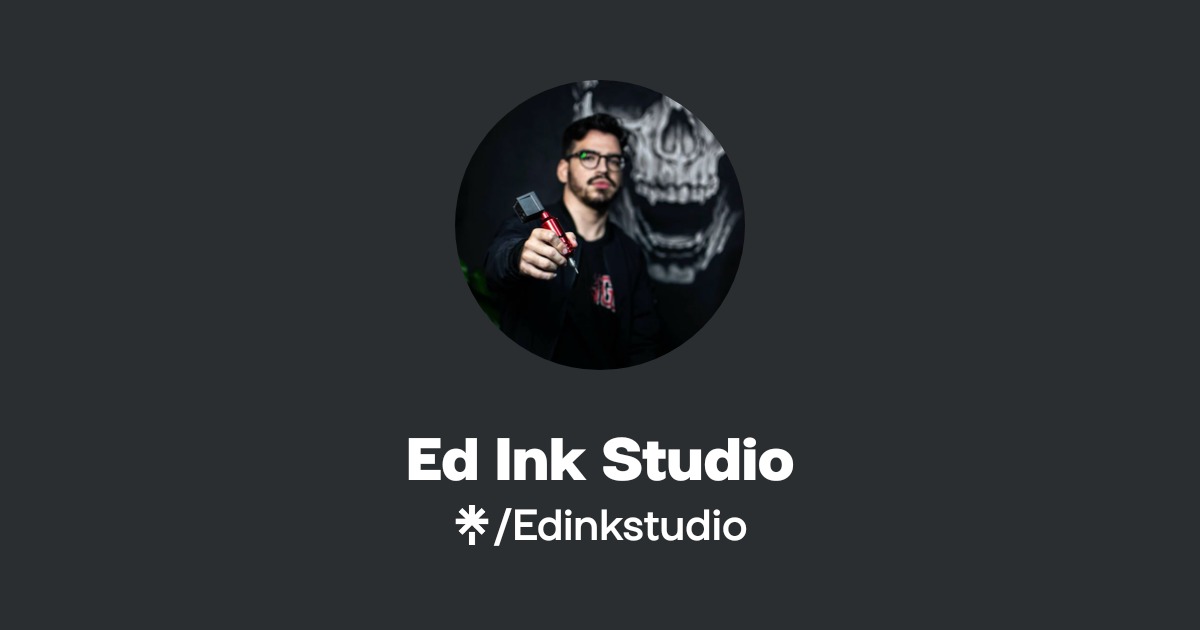 Ed Ink Studio | Twitter, Instagram, Facebook, TikTok | Linktree