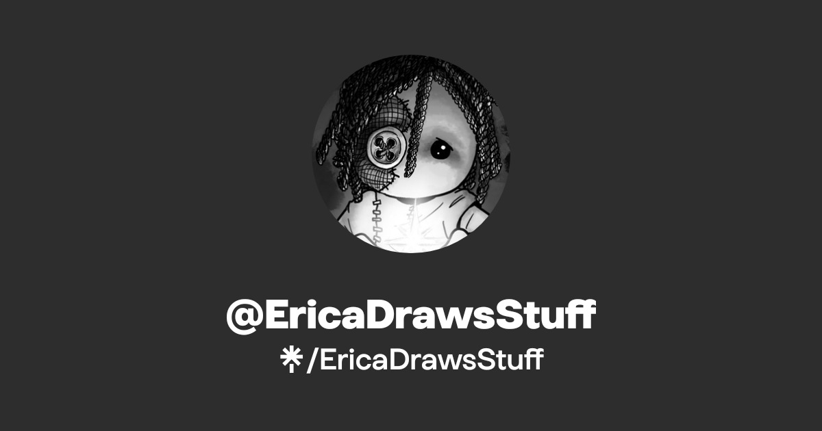 Draw Erica EricaDrawsStuff | Instagram, Facebook, TikTok | Linktree