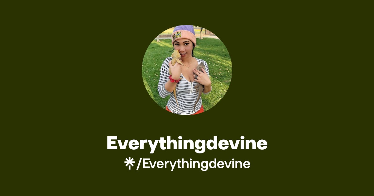 Everythingdevine Official: TikTok, Instagram, Facebook | Linktree