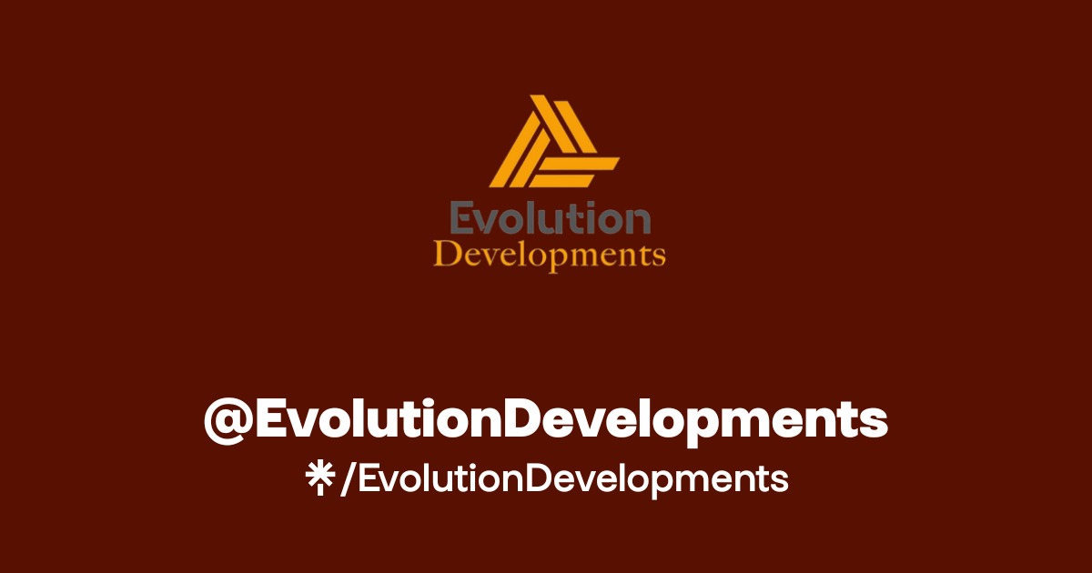 EvolutionDevelopments | Instagram, Facebook | Linktree