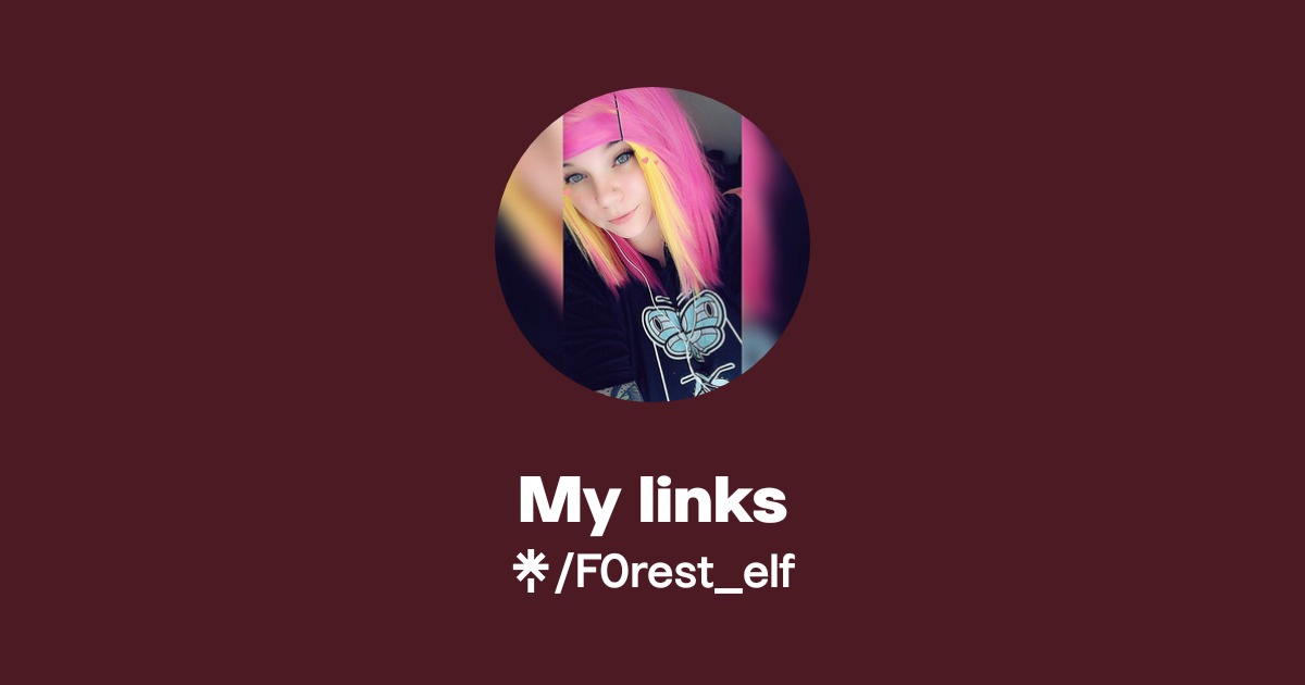 My links | Twitter | Linktree