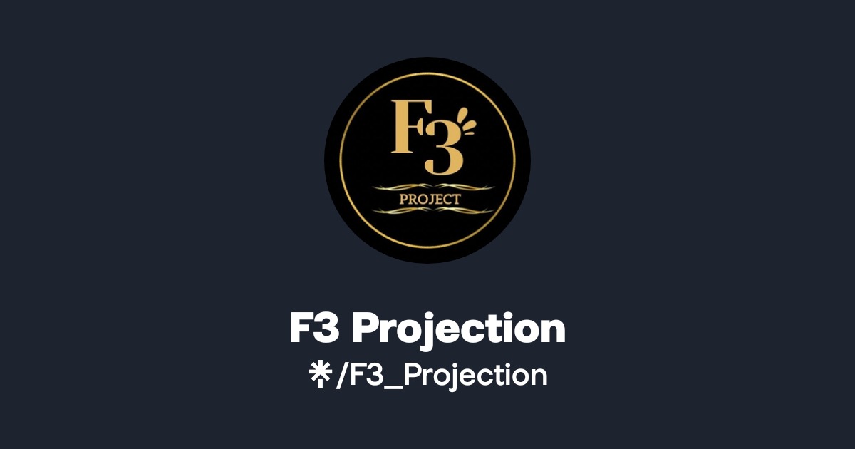 Projector F3 F3 Projection | Instagram | Linktree