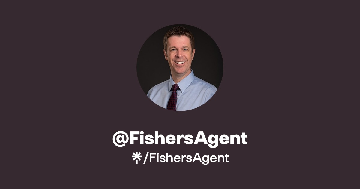 FishersAgent | Instagram, Facebook | Linktree