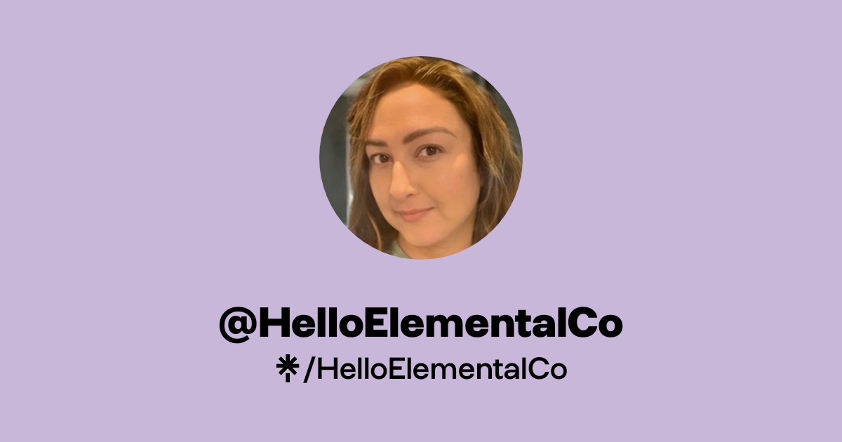 HelloElementalCo | Instagram | Linktree
