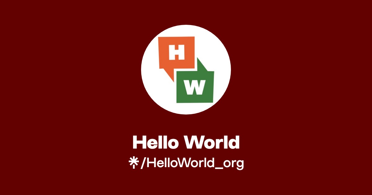 Hello World | Instagram, Facebook | Linktree