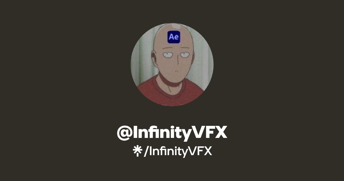 InfinityVFX | Twitter, Instagram | Linktree