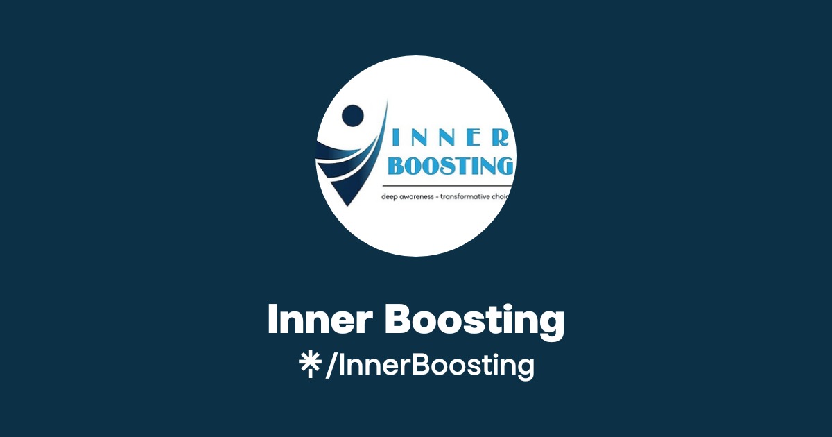 Inner Boosting | Instagram | Linktree
