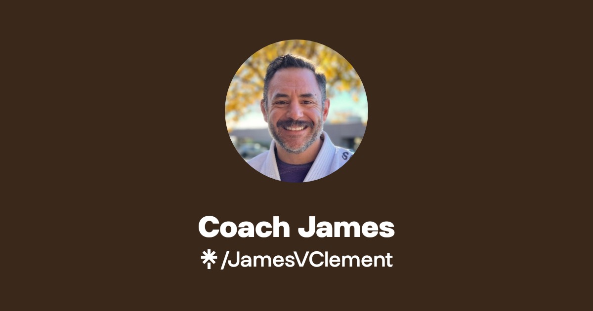 Coach James | Instagram | Linktree