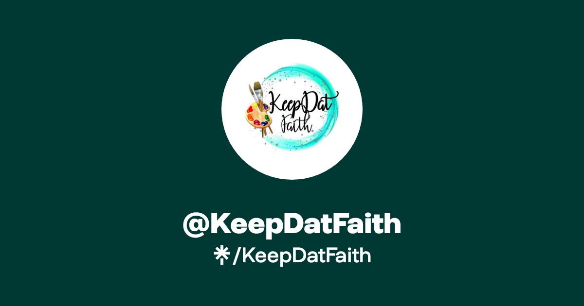 Keep Dat Video KeepDatFaith Official: Instagram, Facebook | Linktree