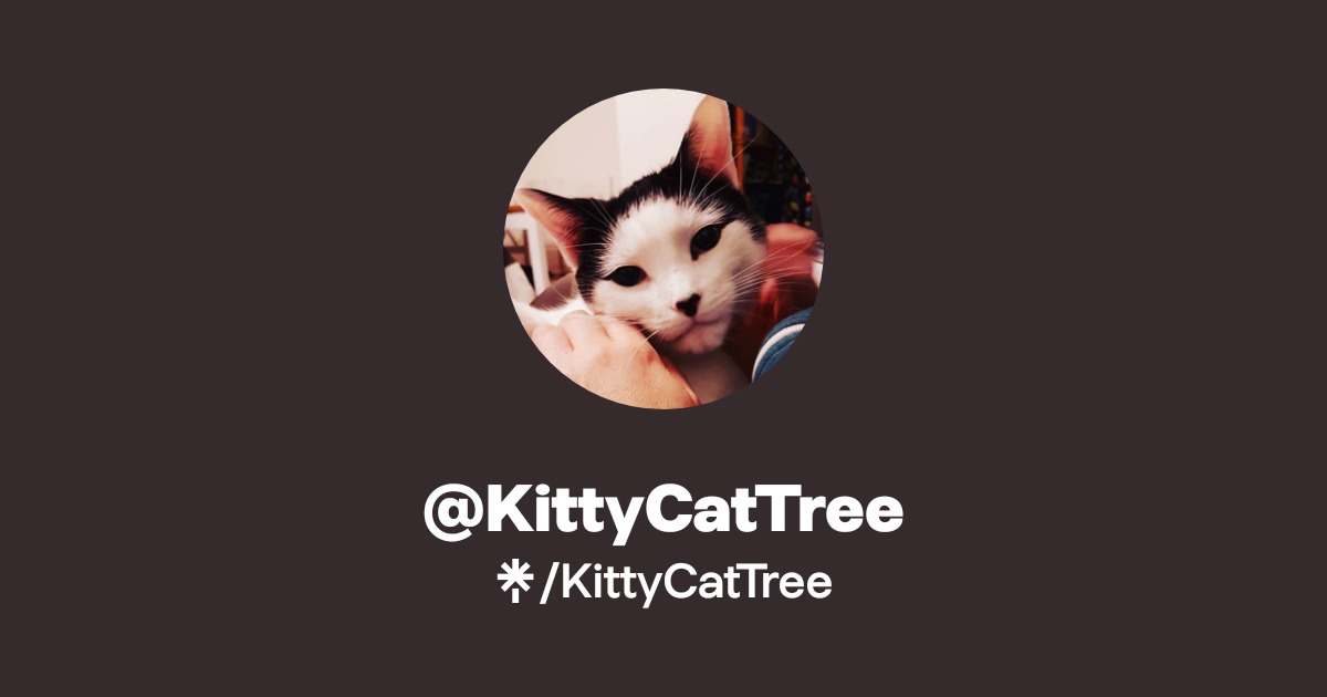 KittyCatTree | Instagram, Facebook | Linktree