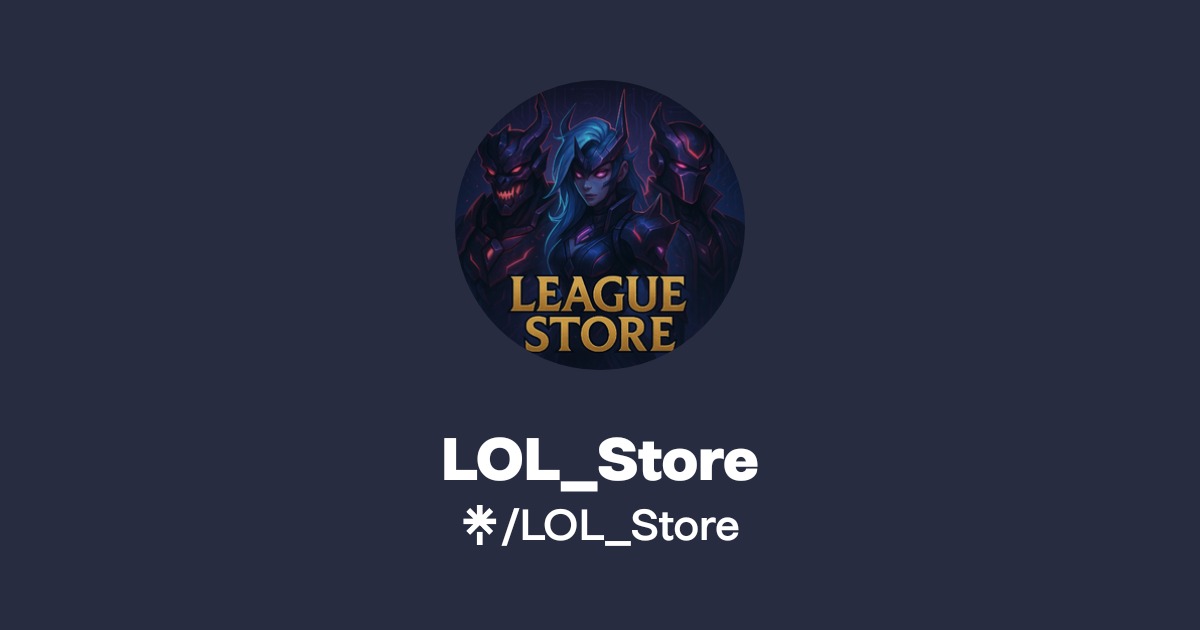 LOL_Store | Instagram | Linktree