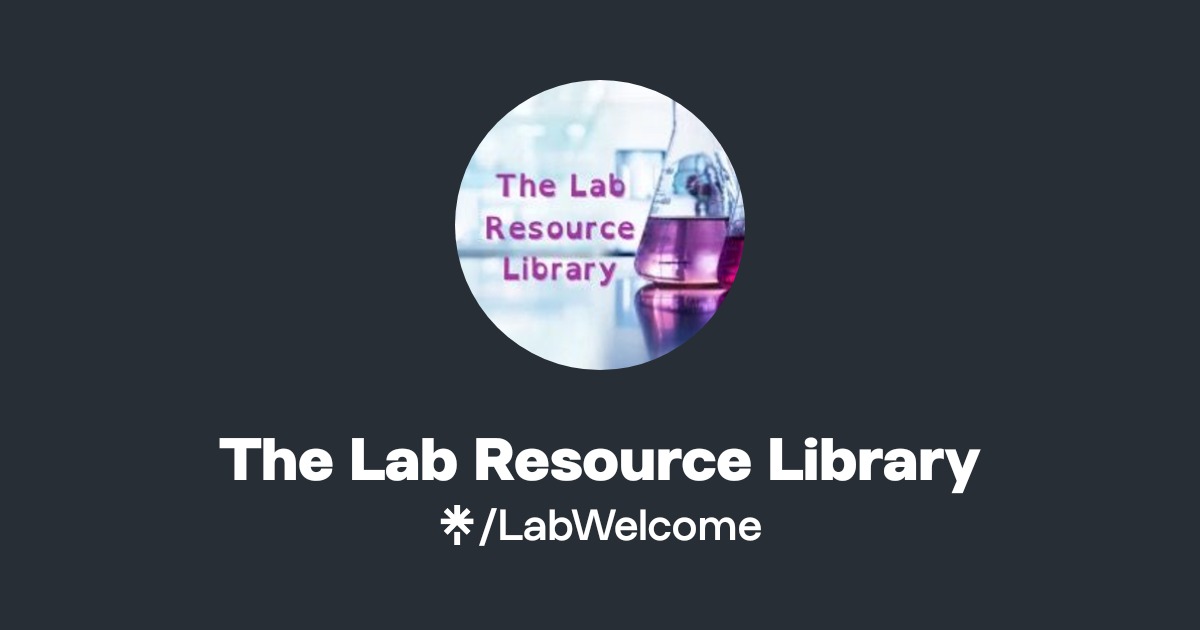 Welcome Back Lab The Lab Resource Library | Instagram, TikTok | Linktree