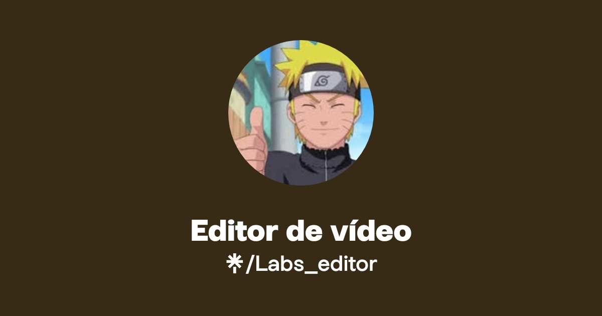 Editor de vídeo | Instagram, TikTok | Linktree