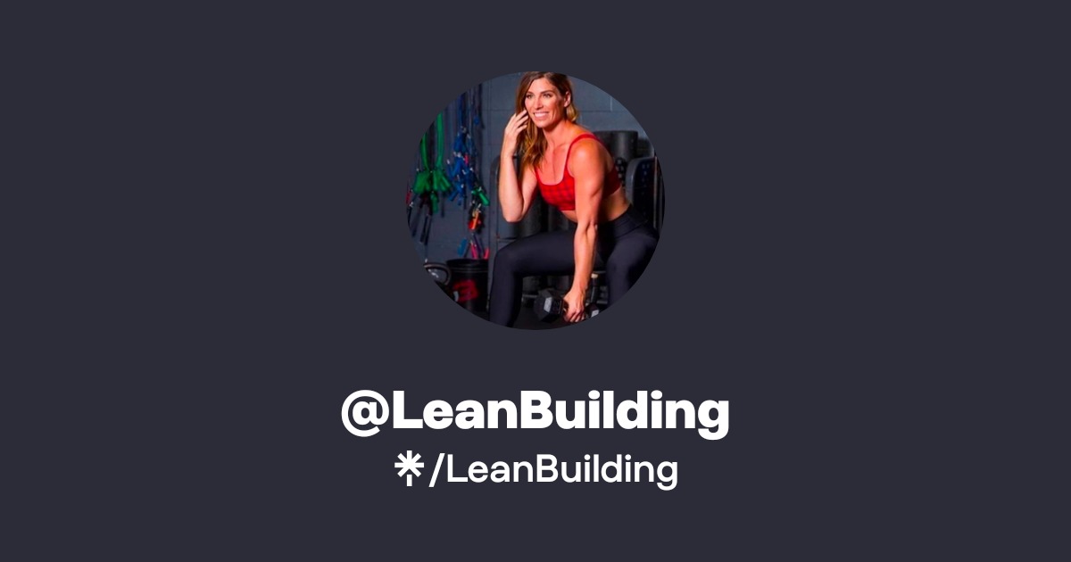 @LeanBuilding | Linktree