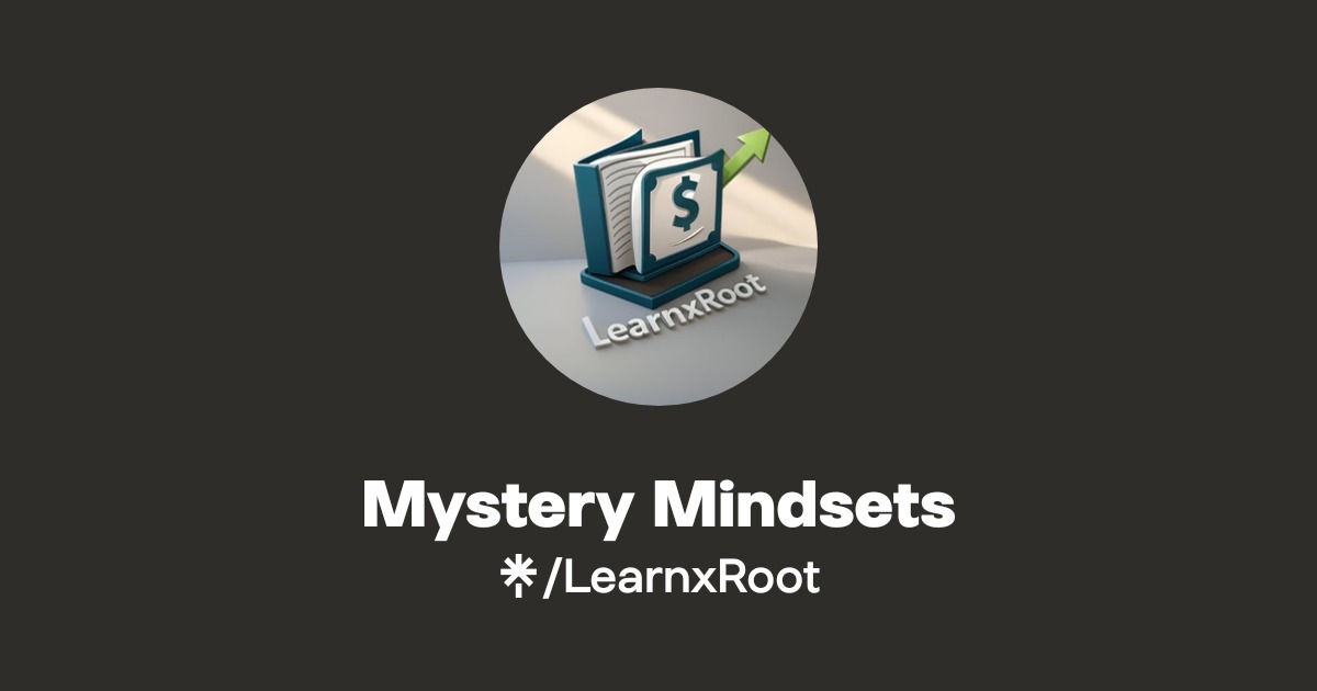Mystery Mindsets Official: Instagram | Linktree