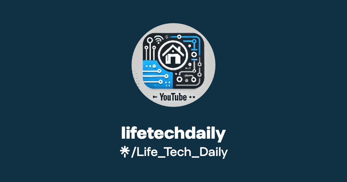 Life Tech Images lifetechdaily | Instagram, TikTok | Linktree