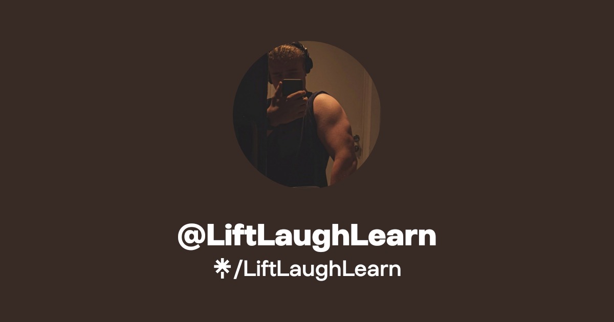 LiftLaughLearn | Instagram | Linktree