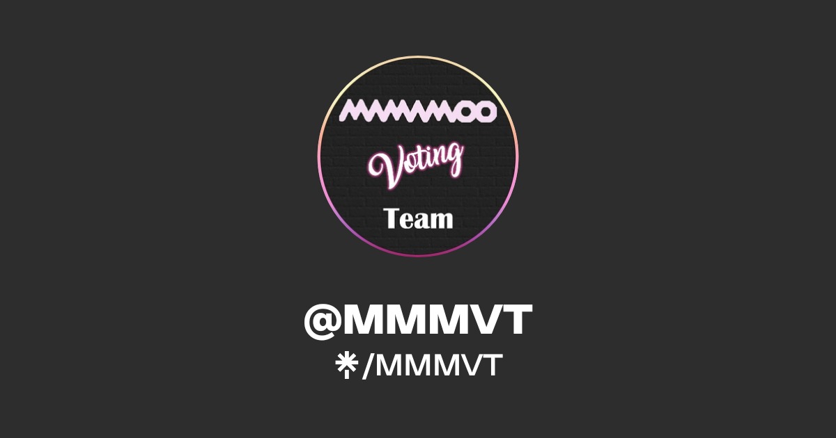MMMVT | Twitter | Linktree