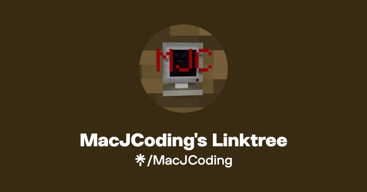 github mjcodermjcoder Images High Quality Grahic MacJCoding's Linktree | Linktree
