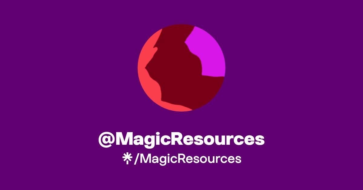 MagicResources | Instagram | Linktree