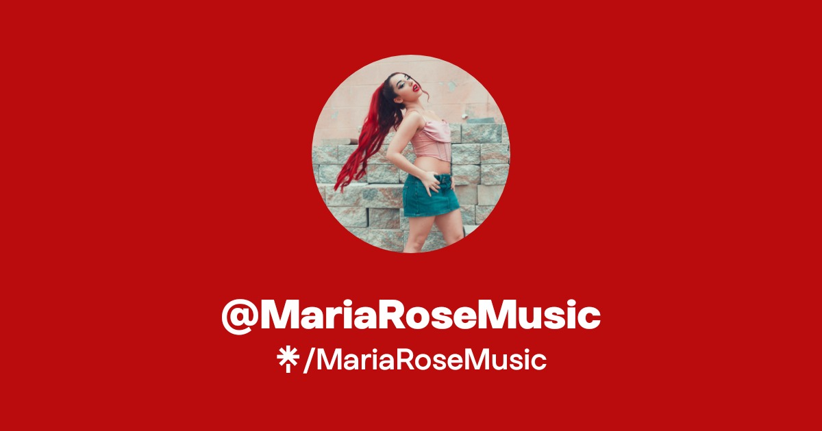 Maria Rose Rapper MariaRoseMusic | Instagram, TikTok | Linktree