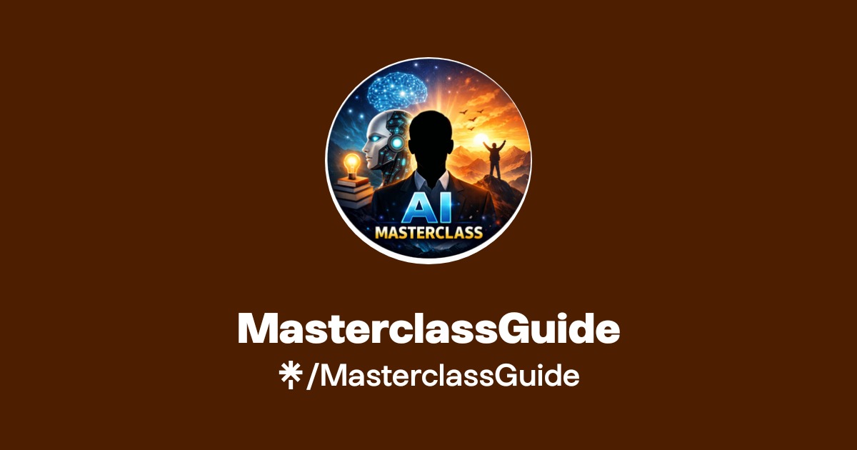 MasterclassGuide | TikTok, Instagram | Linktree