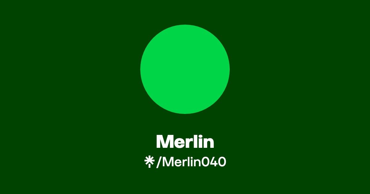 Merlin | Instagram, Facebook | Linktree