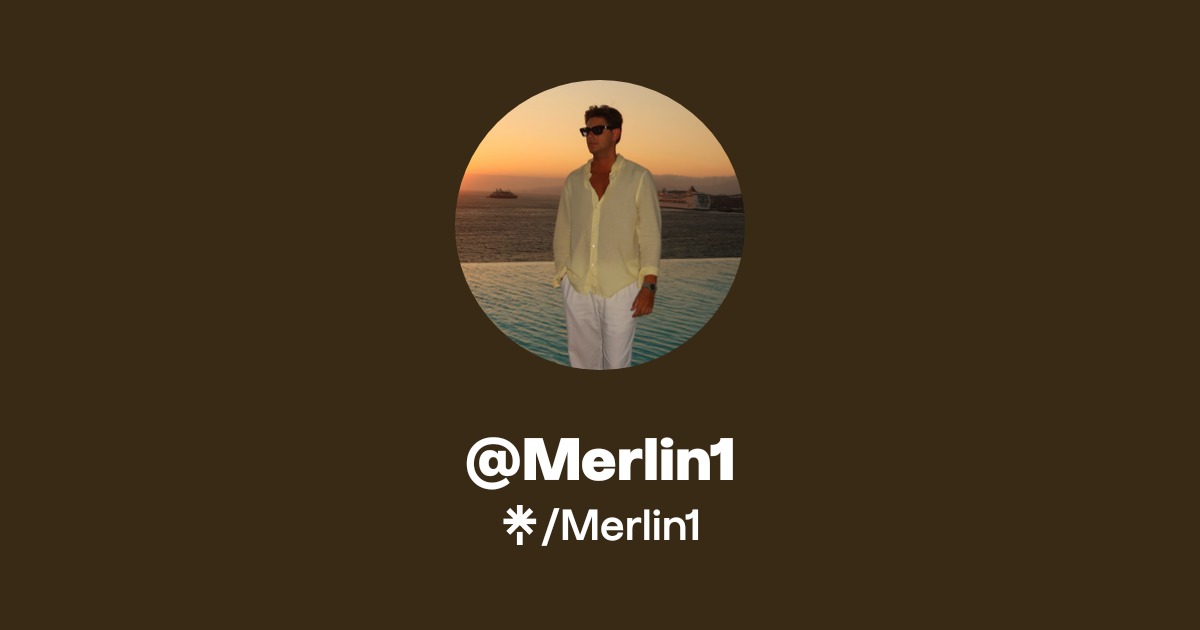 Merlin1 | Instagram | Linktree