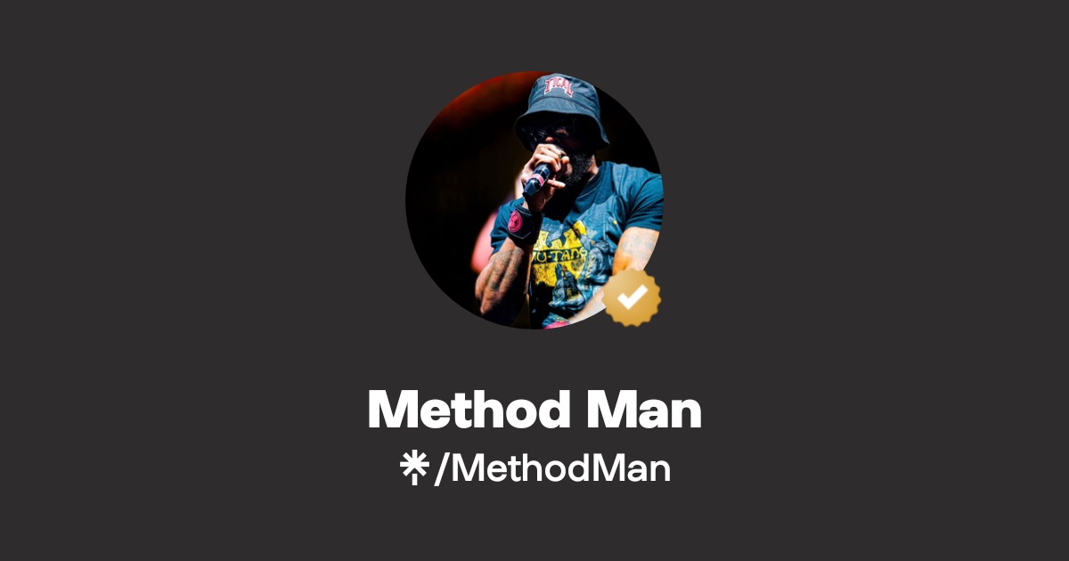 Method Man | Linktree