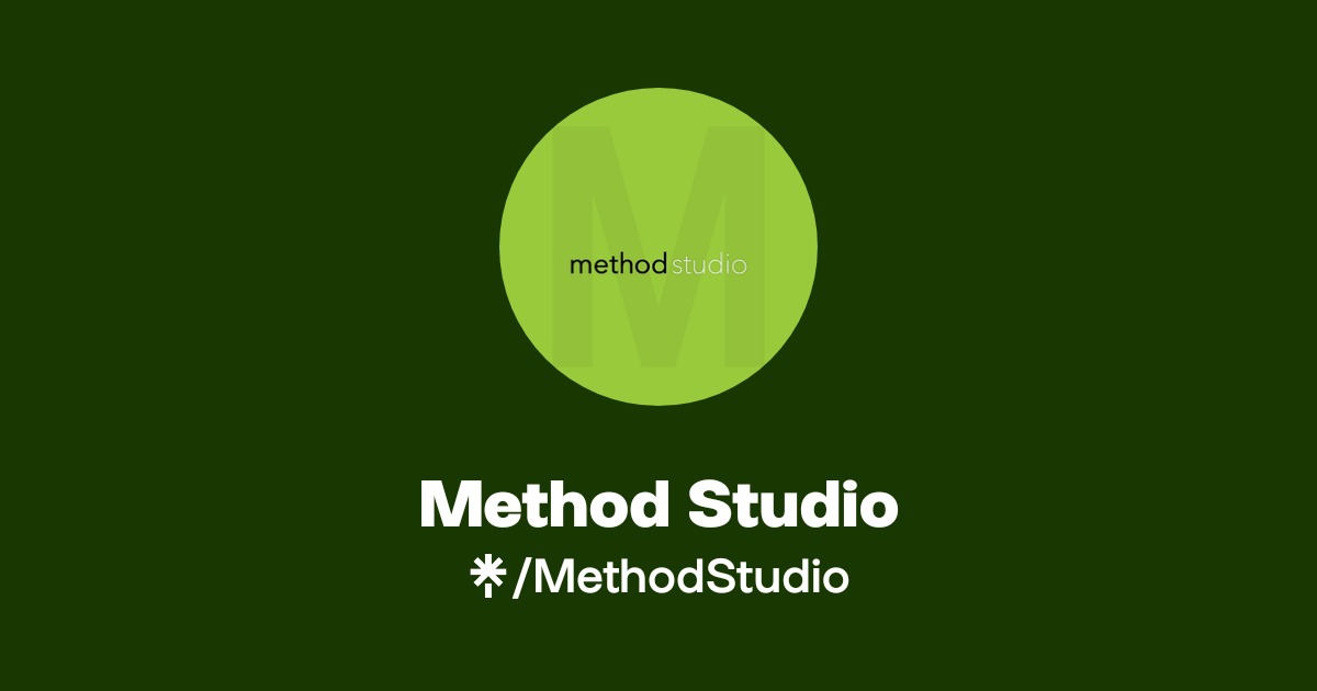 Method Studio | Instagram, Facebook | Linktree