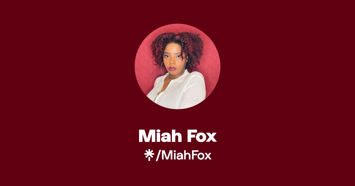 Miah Fox Listen On YouTube Spotify Apple Music Linktree miah-fox-listen-on-youtube-spotify-apple-music-linktree