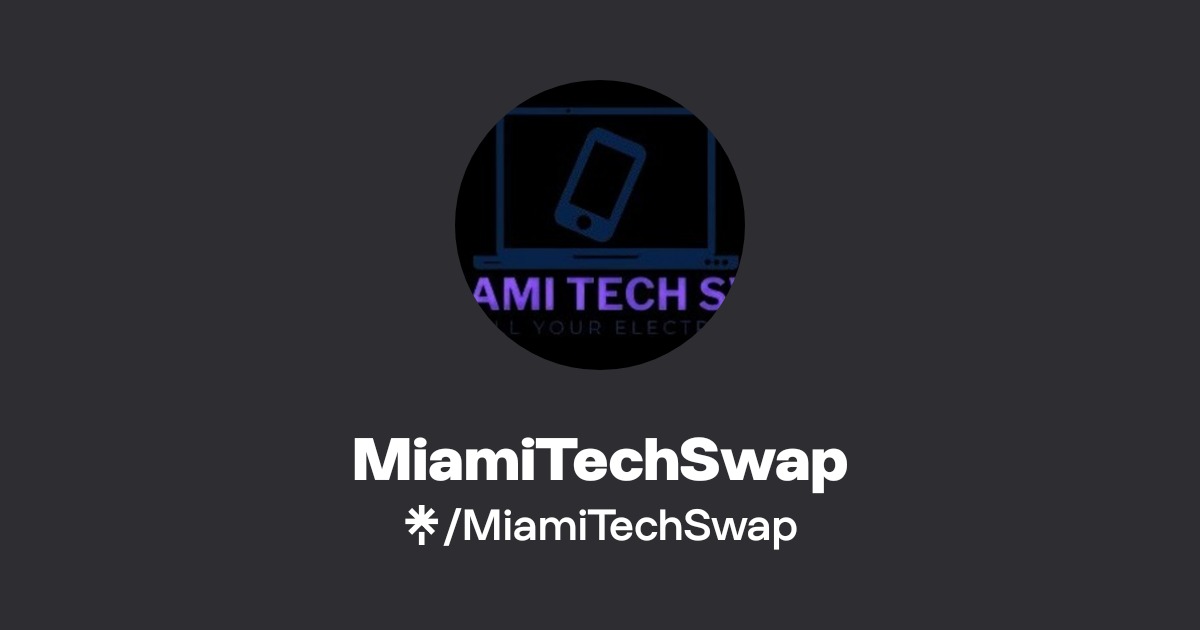 MiamiTechSwap | Linktree
