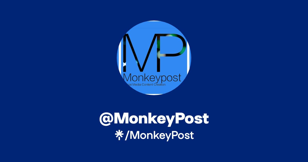 @MonkeyPost | Linktree
