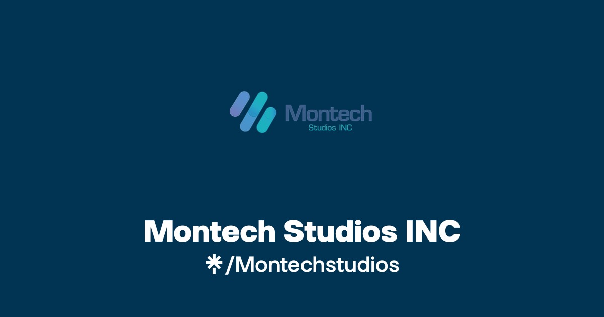 Montech Studios INC | Twitter, Instagram, Facebook | Linktree
