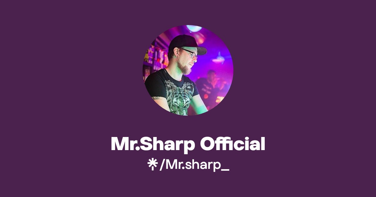 Problem Solver Mr. Sharp Mr.Sharp Official | Instagram | Linktree