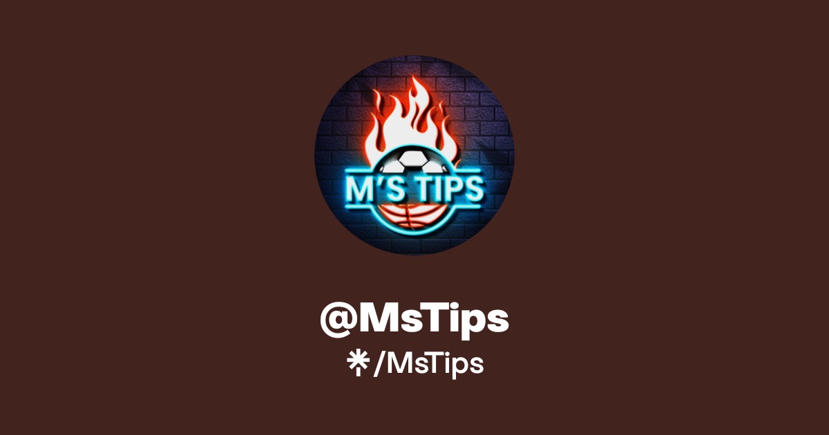 Tips M MsTips | Twitter, Instagram, TikTok | Linktree