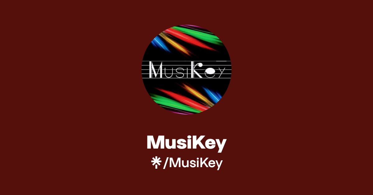 MusiKey | Instagram, Facebook, TikTok | Linktree