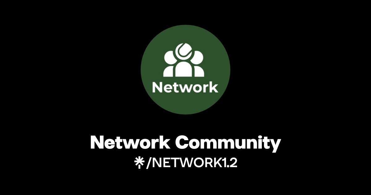 Network Community | Instagram | Linktree