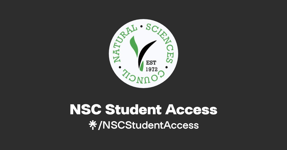 NSC Student Access Official: Instagram | Linktree