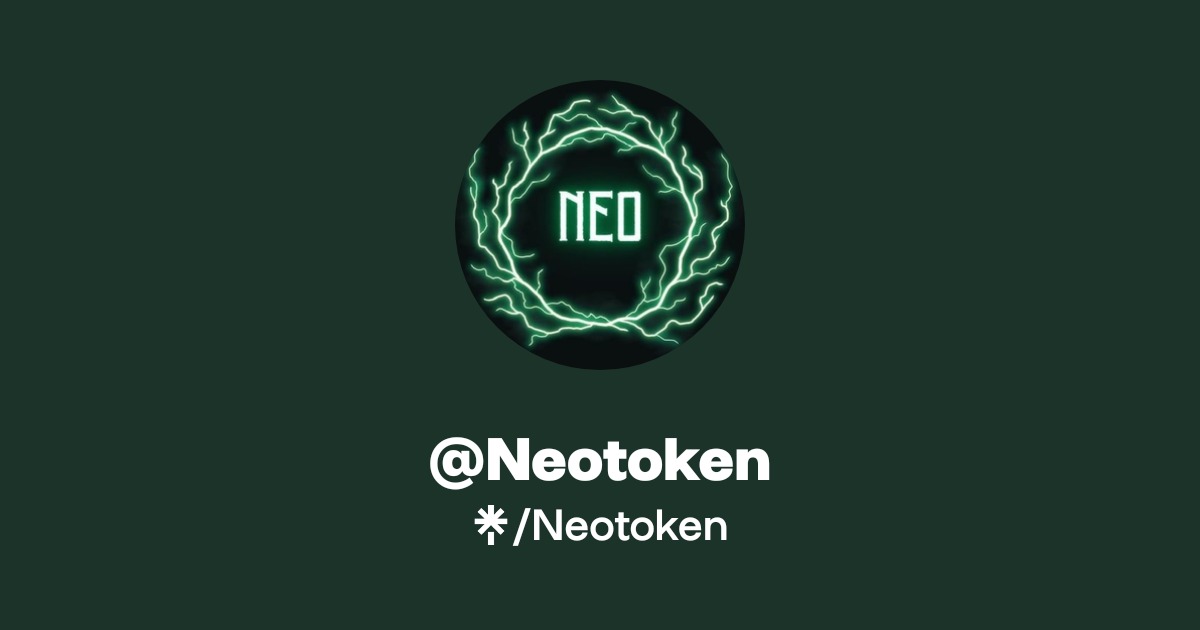 Neotoken | Twitter | Linktree