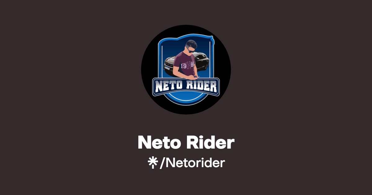 Neto Rider | Linktree