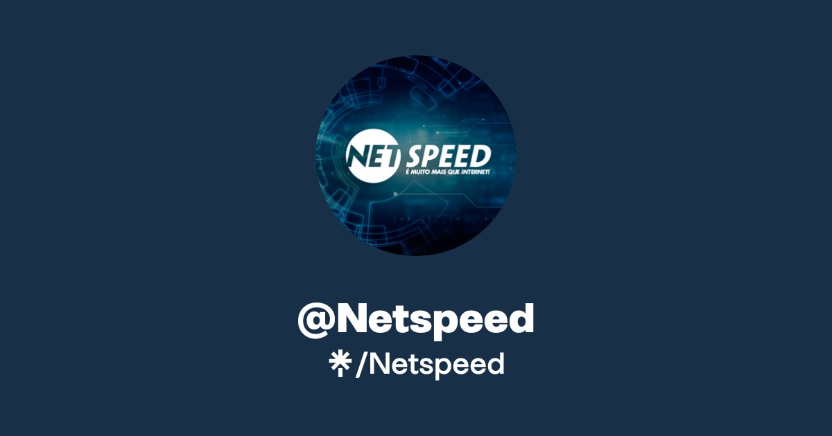 Net Speed Llc @Netspeed | Linktree
