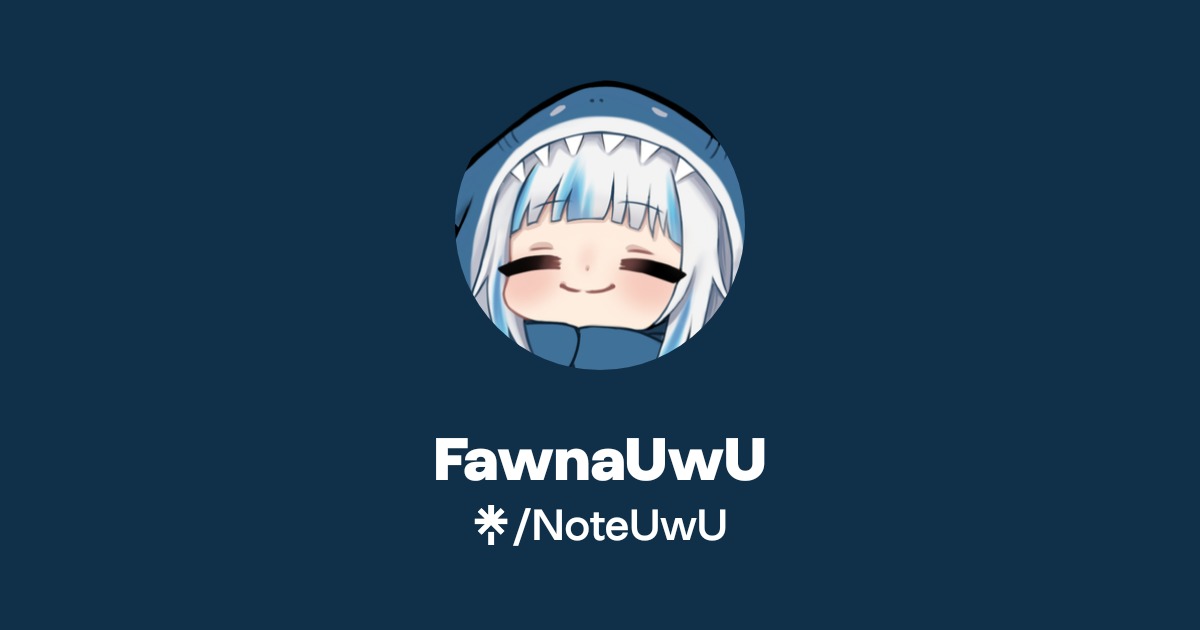 FawnaUwU | Linktree