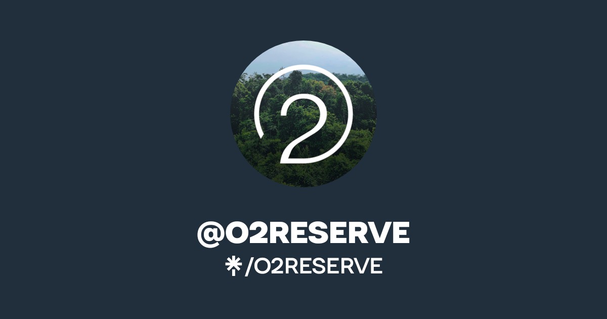 @O2RESERVE | Linktree