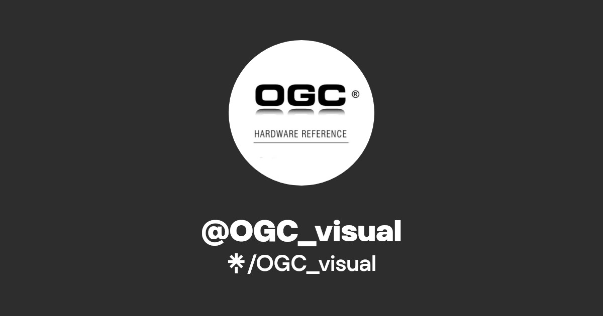 @OGC_visual | Linktree