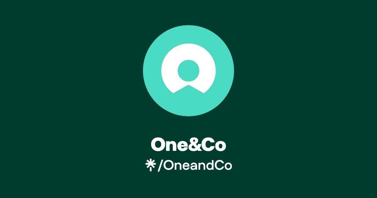One&Co | Twitter, Instagram, Facebook | Linktree